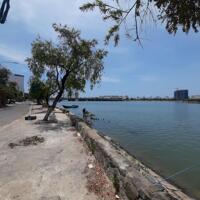 Bán lô góc đất mặt tiền sông Quán Trường, Hòn Rớ 2, Nha Trang. DT:  219,4m² ngang 12m. Giá bán: 15 tỷ. Phù hợp làm nhà hàng view sông, khách sạn...