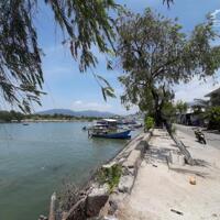 Bán lô góc đất mặt tiền sông Quán Trường, Hòn Rớ 2, Nha Trang. DT:  219,4m² ngang 12m. Giá bán: 15 tỷ. Phù hợp làm nhà hàng view sông, khách sạn...