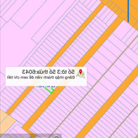 Bán Lô Đất 2 Mặt Tiền Gần Kcn Giang Điền 112,5M2 Sổ Riêng Thổ Cư 100%
