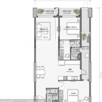 Bán Căn Hộ Skylinked Villa 2 Phòng Ngủceladon City, Gara Riêng, Giá 69 Triệu/M²
