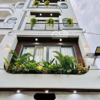Giá Tốt 5 Tỷ 190 Nhà Đẹp 60M2 Ni Sư Huỳnh Liên, P10, Tân Bình. Xây 4 Tầng, Gần Thcs Trần Văn Quang.