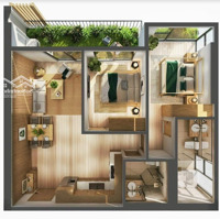 Hot 2 Phòng Ngủ74M Giá Bán 4,680 Tỷ, Tốt Hơn Thị Trường 400 Triệu Toà Sky Forest