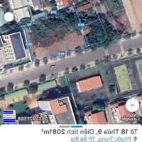 Bán 2081M2 Đất Tmdv Tại Phước Trung - Tp. Bà Rịa - Ngay Phạm Văn Đồng Và Trung Tâm Hành Chính Tỉnh