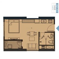 Chính Chủ Bán Studio Mik Cổ Loa Giá Siêu Tốt, Đầu Tư Lãi , Toà Y4 Tầng Trung View Bể Bơi 33,3M2