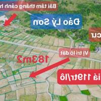 183m2 đất vườn ️Đảo Lý Sơn️ ngay bãi tắm thắng cảnh hang câu Giá 119tr/lô Call-zalo : 0867525286 ( Vinh )
