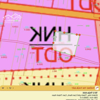 Lô Góc 2 Mặt Tiền Trung Tâm Cam Thành Nam Đường Bê Tông Ô Tô Vào Tận Nơi, Sổ Hồng Riêng