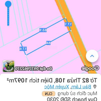 Lô Đất 1000M2 Phủ Hồng Đường Nhựa Thuộc Bàu Lâm Xuyên Mộc Brvt