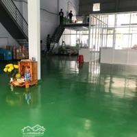 Cho Thuê Kho Xưởng 600M2 Bình Chánh. Xưởng Sạch Đẹp, Nền Epoxy. Văn Phòng, Nhà Ở