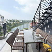 Cho Thuê Căn Hộ Duplex 2 Phòng Ngủ Nhìn Ra Hồ Tại Phố Vũ Miên Tây Hồ