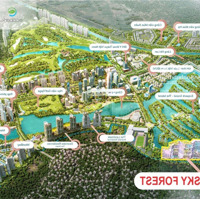 Bán Căn 3 Phòng Ngủ 2 Vệ Sinhsky Forest Diện Tích Sử Dụng Hơn 120M2(Sân Vườn 23M2), Trần Cao 6M, Nhà Thô