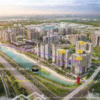 The Paris Tòa Pr3- Căn 1 Phòng Ngủ43M2 Thông Thủy Duy Nhất Còn Lại Giá Chỉ 3,1 Tỷ View Trọn Hồ San Hô Vhop