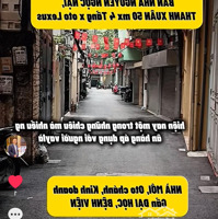 Bán Nhà Vip Nguyễn Ngọc Nại, Thanh Xuân, Hn 50Mx 4 Tầng, Oto Luxus Tránh