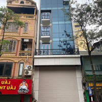 Cần Cho Thuê Tòa Nhà Xây Mới Mặt Phố 92 Quán Thánh - Ba Đình; Sổ Đỏ 165M2; Mặt Tiền 5.5M X 7 Tầng