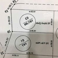 Bán Lô Đất Biệt Thựdiện Tích384 M Kiều Hạ Đông Hải 2 Hải An