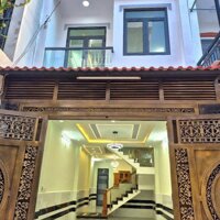 Nhà mới rất đẹp 1 trệt 2 lầu 4mx15m đường 5m tân thới hiệp 14 ngay metro