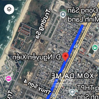 Hàng Hiếm -Lô Đất Biển Nguyễn Xiển -Diện Tích111M2, Ngang 5.6M -Sát Trần Quốc Hoàn + Bãi Tắm Sơn Thuỷ -