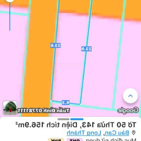 Lô Góc 2 Mặt Tiền, 150Tc, Vị Trí Khu Bàn Cờ Dân Cư Bàu Cạn