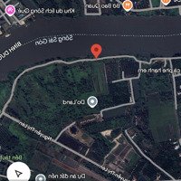 Bán Đất Mặt Tiền Sông Sài Gòn ( 70 X 160 ) Xã Trung An , Huyện Củ Chi , Tphcm ( 3, 3 Triệu / M2 )