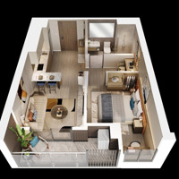 Duy Nhất Căn 1 Phòng Ngủrẻ Nhất Masteri Lakeside - Giá Đợt 1 Chiết Khấu 14,3%, Vốn 15% Ký Hđ Trực Tiếp Cđt