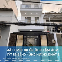Chính chủ gửi bán nhà mặt phố Số 8B Bình Tân- 56m2 – SHR, hoàn công đầy đủ