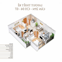 Bán Căn Hộ Cc 2 Phòng Ngủ 2 Vệ Sinh 77,51M2 Tại Khai Sơn City, Long Biên, Hà Nội, 67 Triệu/1M2