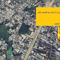Chính Chủ Chào Bán 2 Lô Góc Đẹp Mặt Tiền Đường Phạm Văn Ngôn & Bàu Vàng 1 Đường 10.5M & 7.5M