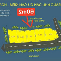 Bán Đất 60M2 Xã Cần Kiệm, Thạch Thất, Giá Rẻ Hơn Thị Trường