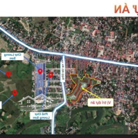 Bán Đất Nền Dự Án 9 Downtown Lương Sơn, 2 Mặt Tiền Cực Chất Chỉ Từ 2,4 Tỷ, 92M2.