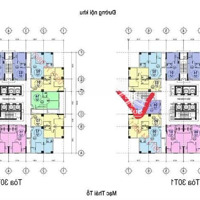 Căn Hộ Trung Tâm Cầu Giấy Tòa 30T Nam Trung Yên 1 Phòng Ngủ- 1Pk, 46M, Ban Công Đông Nam Thoáng Mát.