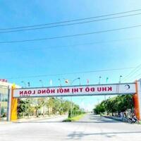 Bán nền D1 trục chính lộ 30m KDC Hồng Loan . Nền đẹp , không vướng cống trụ . Hướng TN . Sổ hồng