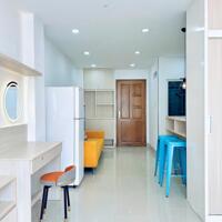 Căn hộ quận 1 cao cấp đường trần đình xu gần bùi viện full nội thất có ban công máy giặt riêng tivi