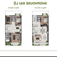 Shophouse Kinh Doanh Đắc Địa Đường Vịnh Đảo Eco Central Park Vinh Giá Đặt Móng