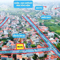 Đất F0- Chương Mỹ, Lô Góc, 2 Mặt Đều Nở Hậu, Ngõ Oto, Chỉ 39 Triệu/M2.