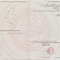 Bán Đất Khu Đại An- Mặt Tiền Trần Cao Vân - Gần Chợ Phường 9- Tp. Vt- S=100M2=5X20M - Giá Bán 8 Tỷ