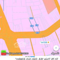 3 Mặt Tiền Đường Hùng Vương, 27X88M [2362M2] 300M2 Thổ. Phước An, Nhơn Trạch, Đồng Nai