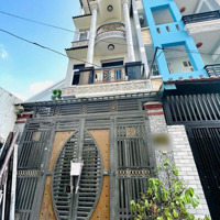 Bán Nhà Hẻm Xe Hơi Đường Nguyễn Hữu Tiến, Phường Tây Thạnhdiện Tích4X16M Đúc 1 Trệt 3 Lầu Bán 7,6 Tỷ