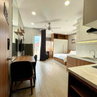 Studio Full Nội Thất Cửa Sổ Ban Công Thoáng - Thiết Kế Tối Giản - Ít Phí Gần Cầu Sài Gòn