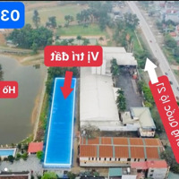 Bán Mảnh Đất Sát Mặt Đường Ql 21 Gần Khu Công Nghệ Cao Hoà Lạc Và Trường Đại Học Quốc Gia Hà Nội