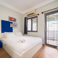 Căn Hộ 1 Phòng Ngủ45M2 Ban Công, Đầy Đủ Nội Thất Tiện Nghi Ngay Trung Tâm Sg, Đường Nguyễn Trãi Quận 1