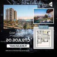 Bán Căn Hộ 2 Phòng Ngủmasterise Grand View Khu Đại Đô Thị The Global City.