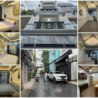 Nhà Phố 3 Lầu 5 Phòng Full Nội Thất Cao Cấp Hẻm Nhựa 6M, Xe Hơi Vào Tận Nhà Khu Vip Phan Xích Long