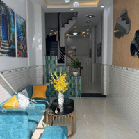 Bán Nhà 38.4M2 Bà Hom, P13, Q6. Giá Bán 2 Tỷ 730, Xây 1 Trệt 3 Lầu. Gần Bách Hóa Xanh, Sổ Riêng, Hẻm 4M