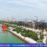 Quỹ Giới Hạn - Shophousemặt Tiền8M Cực Vip Cạnh 2 Tòa Căn Hộ Mặt Sông, Hỗ Trợ Vay 0Ls 36Th Đầu Tiên