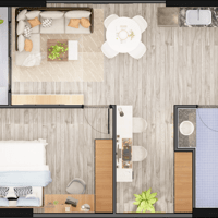 Ra hàng tầng 8 tầng 10 chung cư thương mại Yên Bình Complex vốn ban đầu chỉ 400tr căn 2 ngủ.