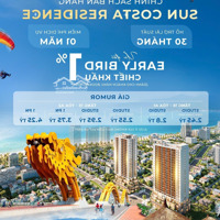 Sun Costa Đà Nẵng - Căn Hộ Biển 2Mt Hồ Nghinh, Chỉ Từ 2,4Tỷ Có Chiết Khấu 1%, Full Nội Thất Cao Cấp