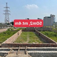 Hàng Hiếm Diện Tích Nhỏ Xinh 50M Mặt Tiền 4M Gần Vành Đai 3.5 Phù Hợp Để Đầu Tư, Xây Nhà,Kinh Doanh