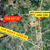 Chủ Gửi Bán Đất Nền Kđt Daresco Sẵn Sổ, Mặt Tiền Vành Đai 4, Đối Diện Kcn Đức Hoà 3 Tiện Kinh Doanh
