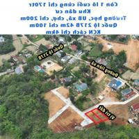 Chỉ 165 Triệu/Lô Sở Hữu Đất Chính Chủ Sổ Hồng Cầm Tay Ngay Quốc Lộ 217B