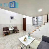 Cho Thuê Căn Hộ Có Gác - Duplex Hơn 40M2 Tách Bếp - Full Nội Thất - Máy Giặt Riêng - Ngay Khu Etown