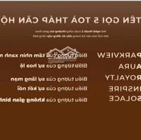 Nhận Booking Toà Căn Hộ Cuối Cùng Phân Khu The Paris , Cũng Là Tòa Căn Hộ Cuối Cùng Tại Ocp1